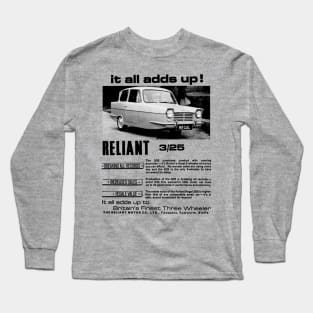 RELIANT REGAL - advert Long Sleeve T-Shirt